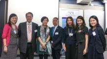 A group photo of guest speakers, THEi professor Leslie Yip (middle) and PRPA committee members.