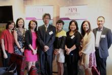 A group photo of Mr Siu Sai Wo with PRPA Executive Committee members.